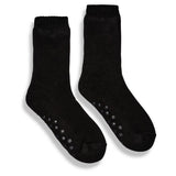 Ribbon Adult Eskimo Style Fleece Socks (7-11) GOODS Superdrug Black  