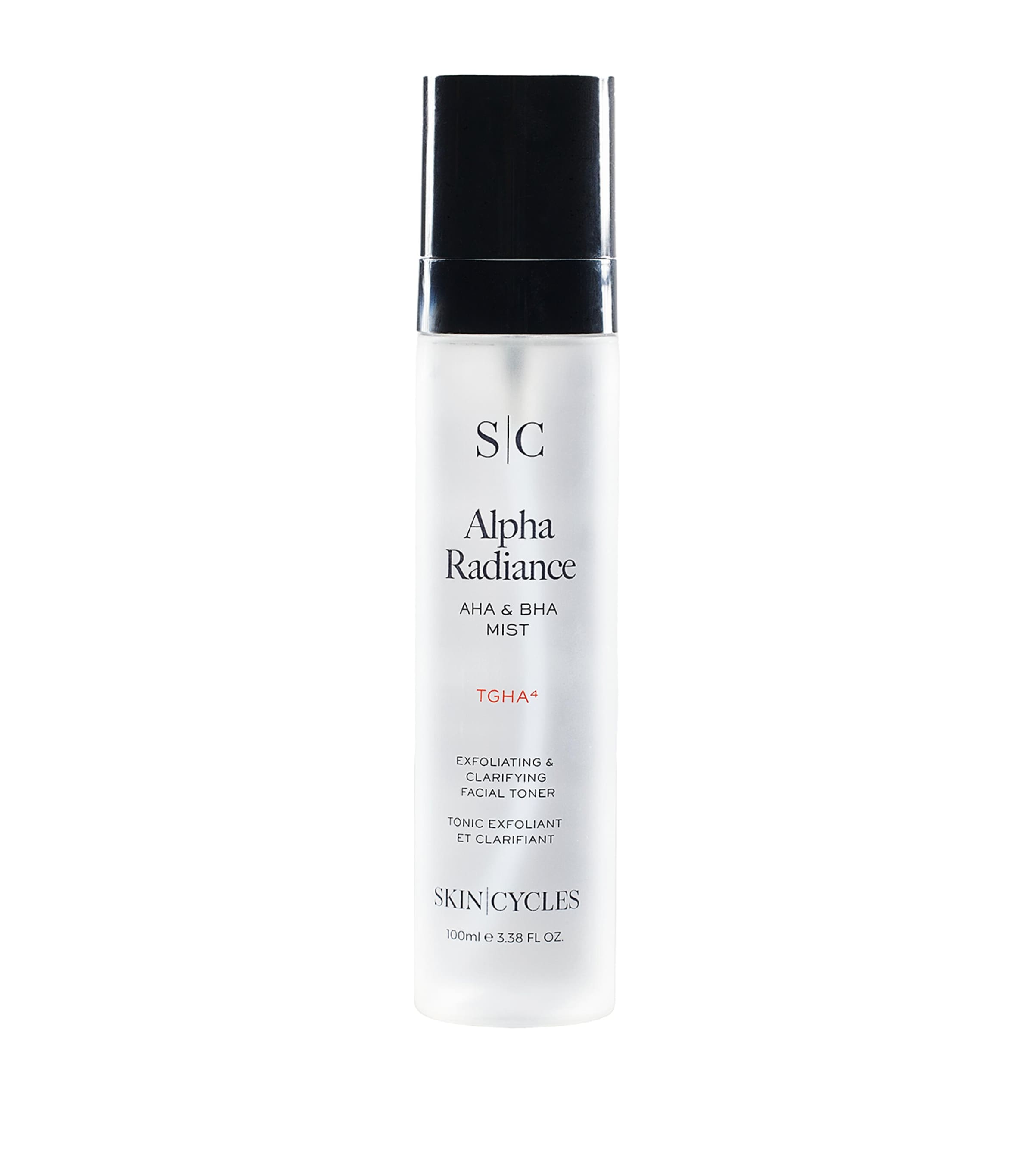 SKIN - CYCLES Alpha Radiance Mist facial toner 100ml - British product