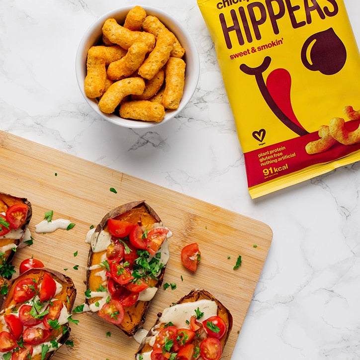 Hippeas Sweet & Smokin' Chickpea Puff Snacks 22g Crisps & Chips Holland&Barrett   