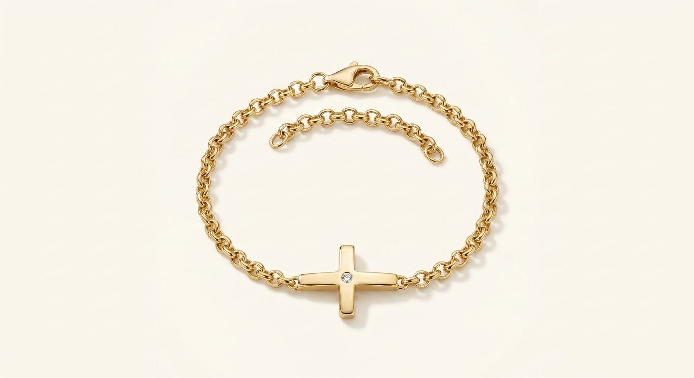 Vivienne Westwood gold-tone brass chain bracelet (British brand)
