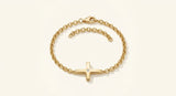 Vivienne Westwood gold-tone brass chain bracelet (British brand)