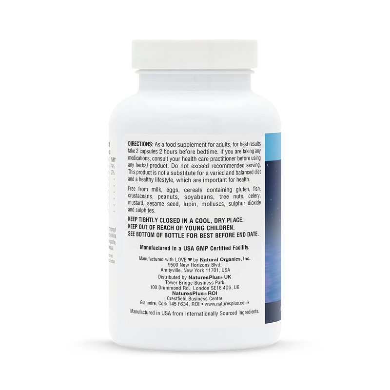 NaturesPlus Magnesium NightTime 60 capsules British brand