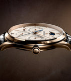 Jaeger-LeCoultre pink gold Master Ultra Thin perpetual calendar watch 39mm (British brand)