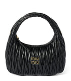 Miu Miu matelassé leather Wander top-handle bag (British brand)