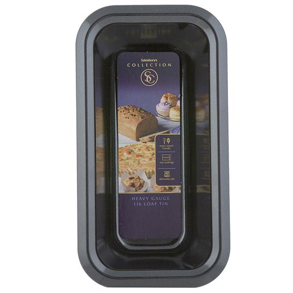 Habitat Loaf Tin Black 1Lb bakeware Sainsburys   