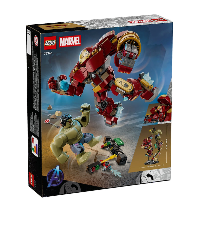LEGO Marvel Epic Battle Hulkbuster vs. Hulk building set, UK version