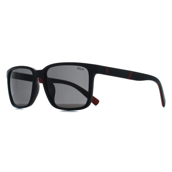 Polo Ralph Lauren PH4189U sunglasses matte black dark grey, imported from the UK