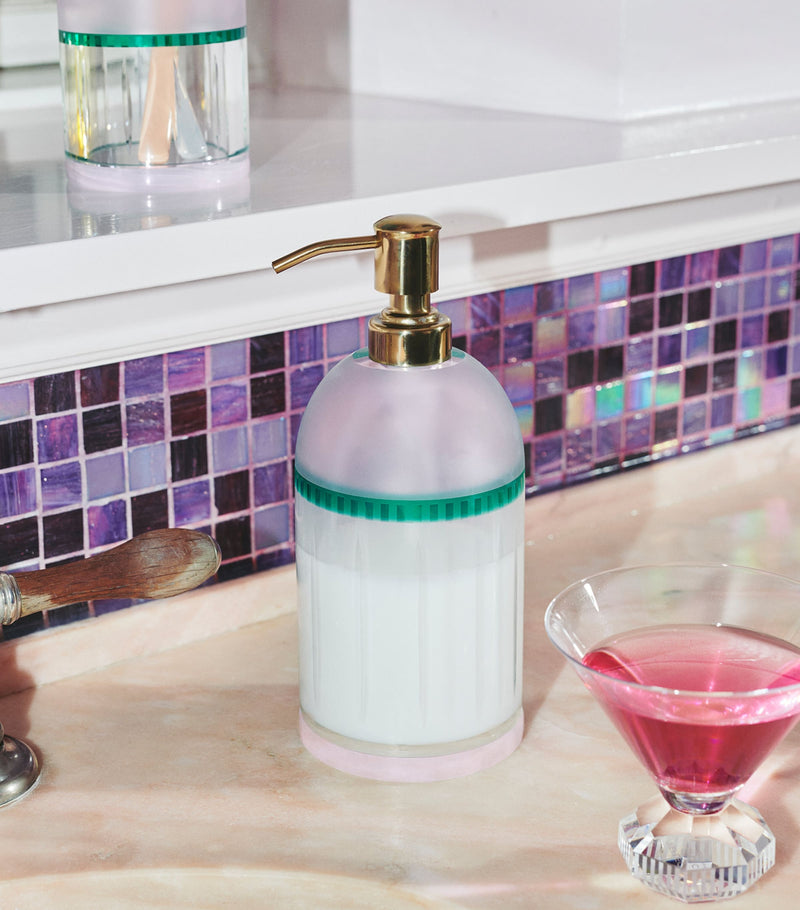 Reflections Copenhagen Shine soap dispenser, imported from the UK