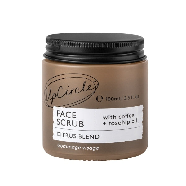 UpCircle Face Scrub Citrus with Coffee + Rosehip Oil - 100ml GOODS Superdrug   