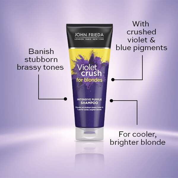 John Frieda Violet Crush Intense Purple Shampoo 250ml GOODS Superdrug   