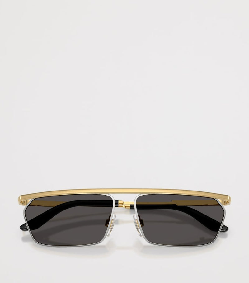 Dolce&Gabbana Classic rectangle metal sunglasses (British brand)