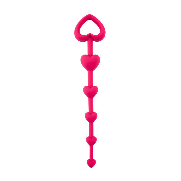 Ann Summers Lovers Heart Beads silicone anal toy - British product