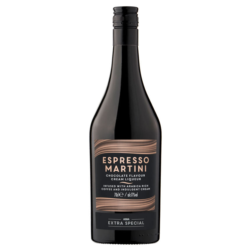 ASDA Extra Special Espresso Martini Chocolate Flavour Cream Liqueur 70cl GOODS ASDA   