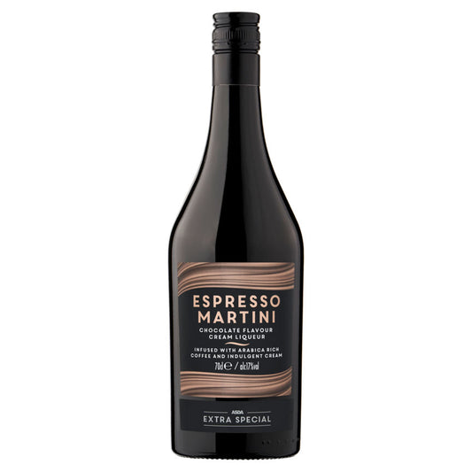 ASDA Extra Special Espresso Martini Chocolate Flavour Cream Liqueur 70cl GOODS ASDA   
