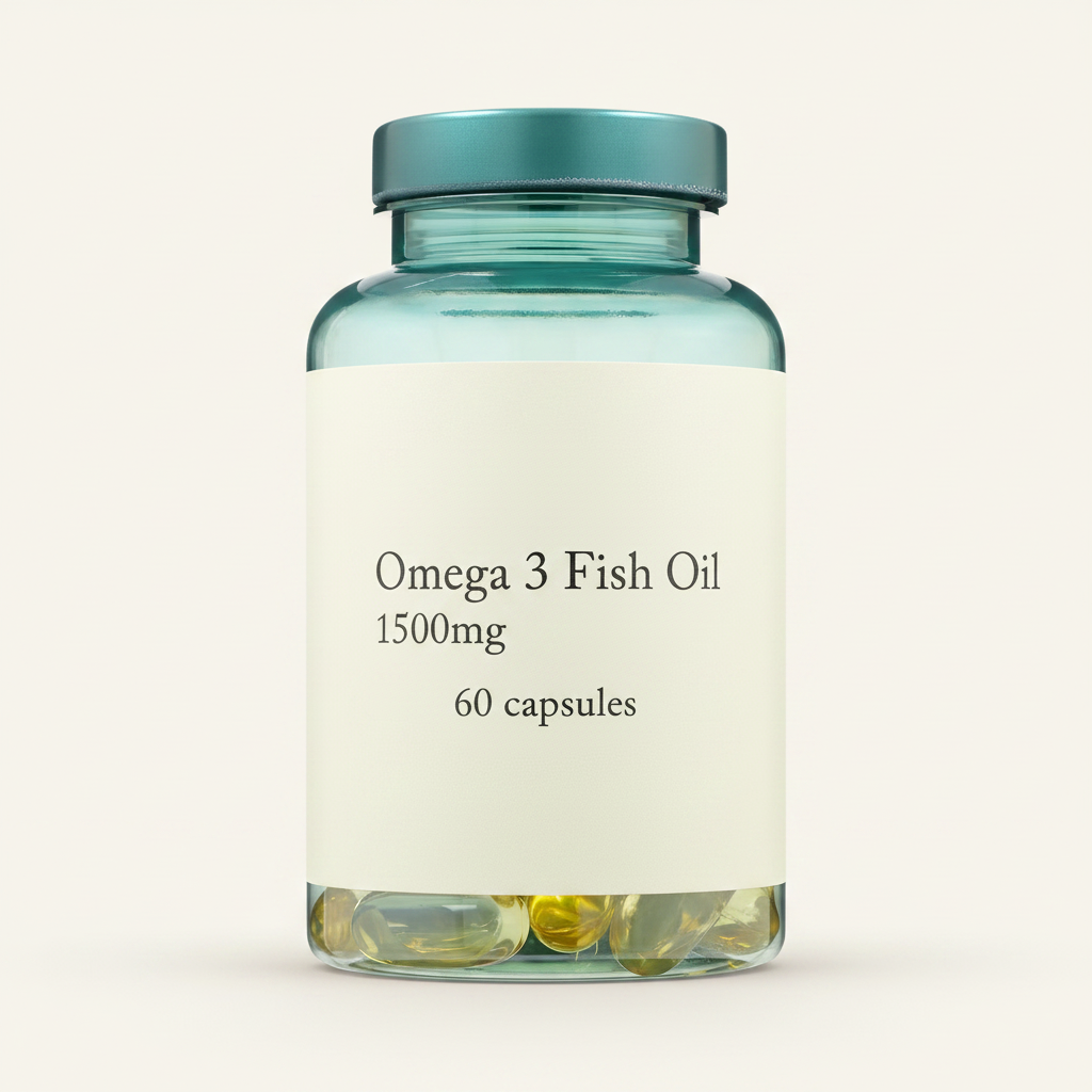 Holland & Barrett Omega 3 Fish Oil 1500mg 60 Capsules, UK version