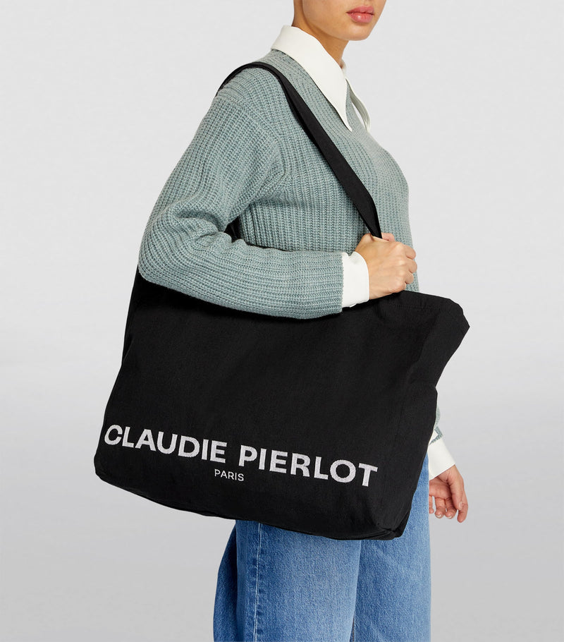 Claudie Pierlot logo tote bag - British product