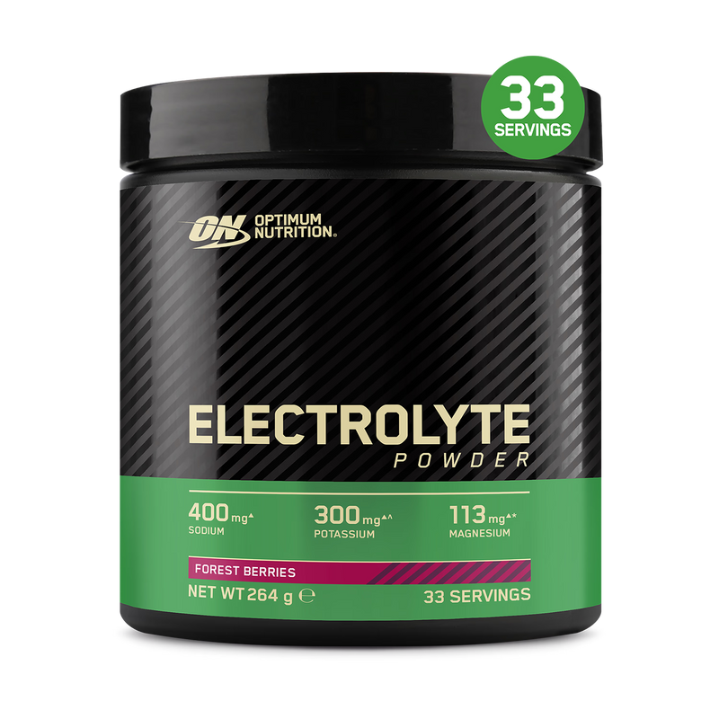 Optimum Nutrition Electrolyte Powder Forest Berries 264g, UK version