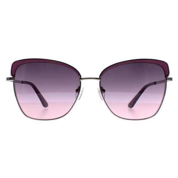 Guess GU7738 women's sunglasses in purple, imported from the UK