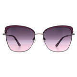 Guess GU7738 women's sunglasses in purple, imported from the UK