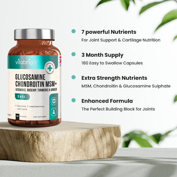 VitaBright glucosamine complex joint supplement (British brand)