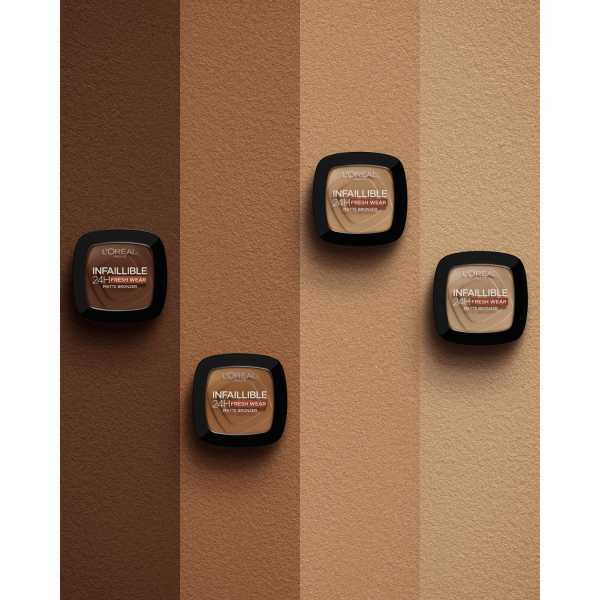 L'oreal Paris Infallible Longwear Matte Bronzer 250 Light GOODS Superdrug   