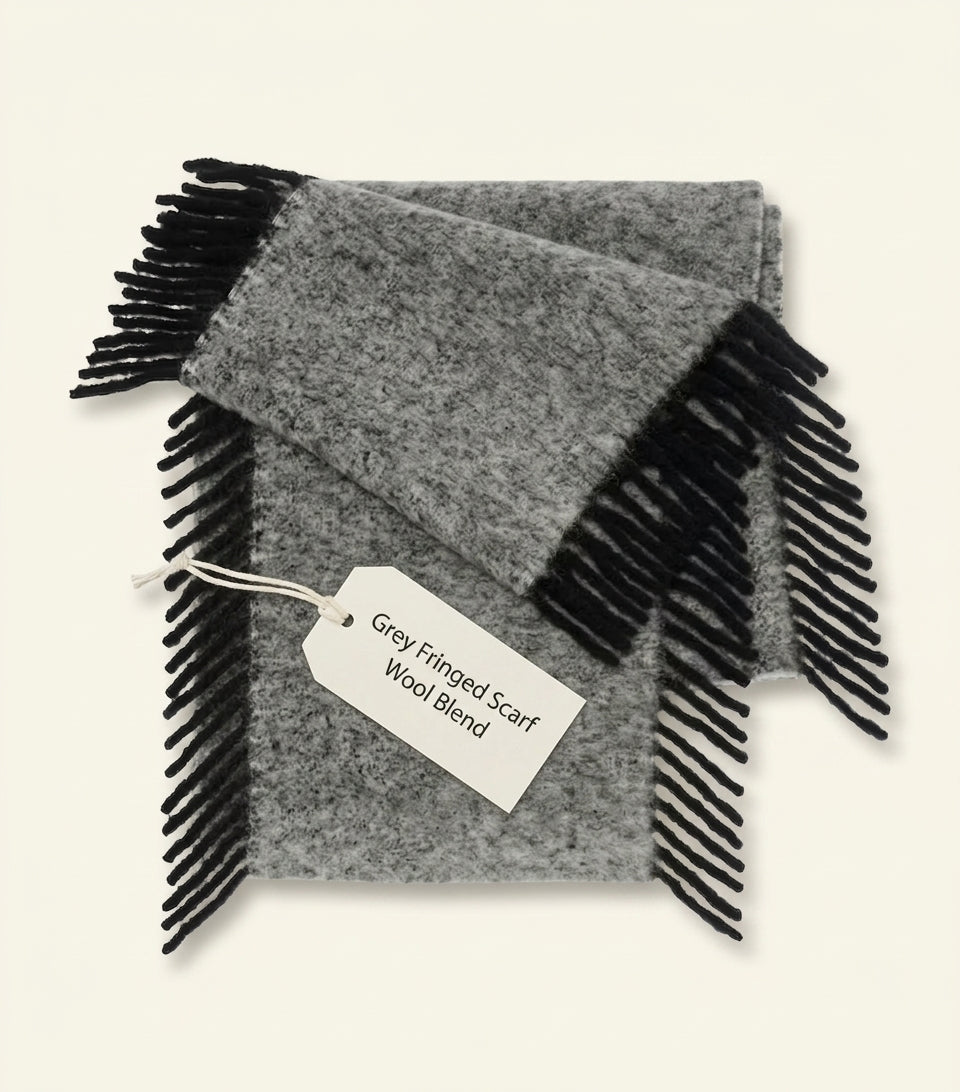 Burberry Happy scarf alpaca wool blend - British product