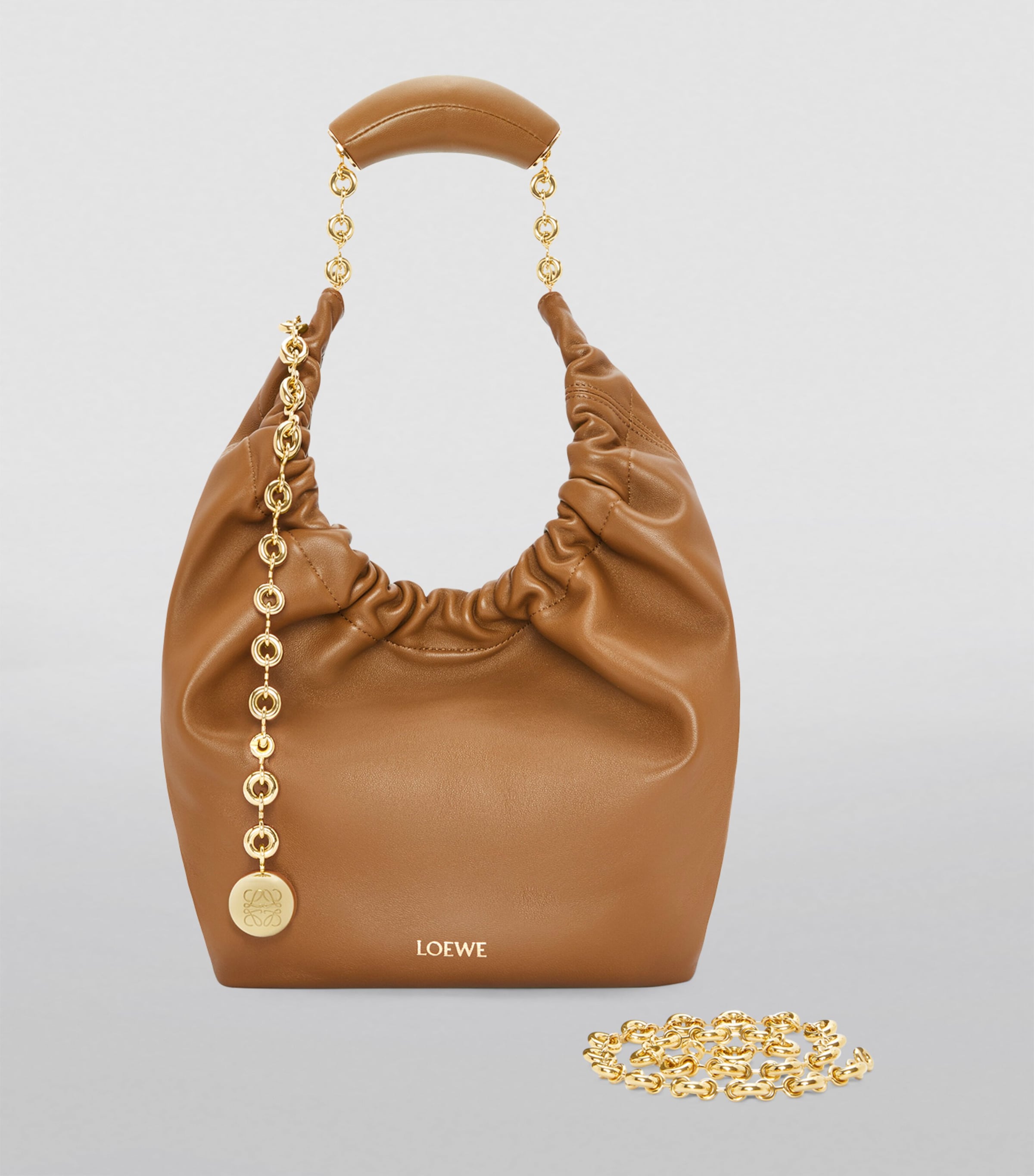 LOEWE Small Squeeze Top-Handle Bag nappa lambskin (British brand)