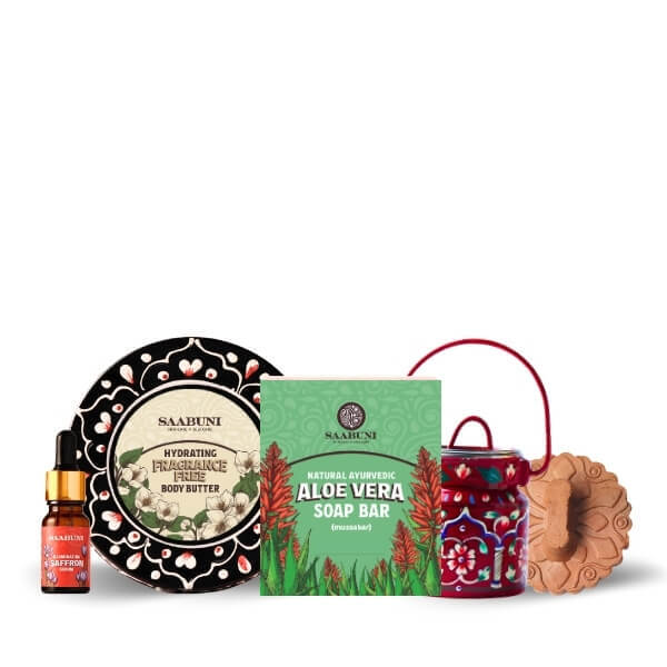 Saabuni soothing calming collection for Pitta skin - British product