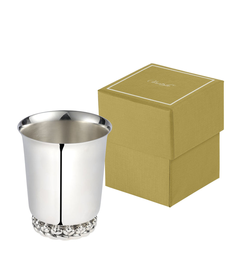 Christofle Silver-Plated Babylone Tumbler - British product