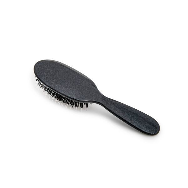 Rock & Ruddle Black Stardust Small Synth Bristle Hairbrush