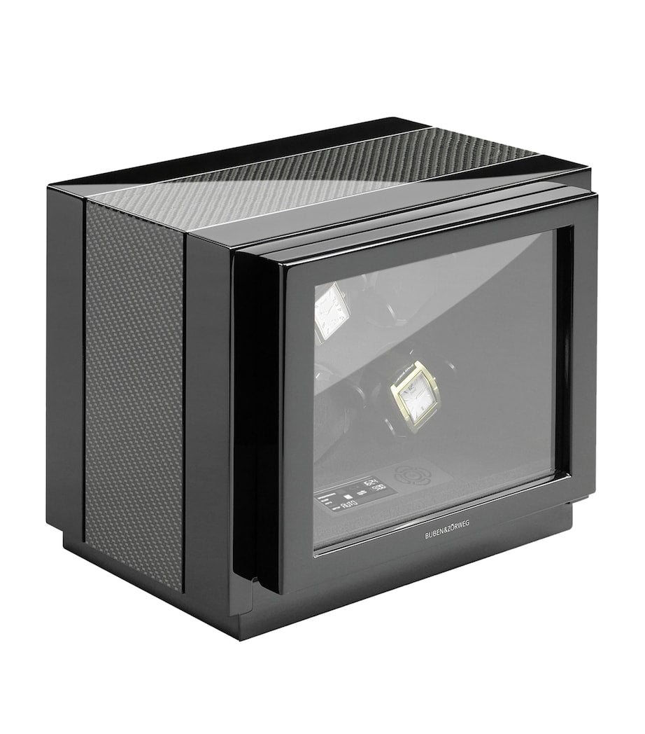 Buben Zorweg Vantage 4 carbon fiber watch winder, imported from the UK