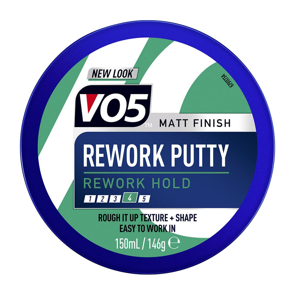 Vo5 Rework reworkable hold Hair Putty for messy texture 150 ml