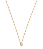 Engelbert Yellow Gold and Pavé Diamond Legacy Knot Necklace - British product
