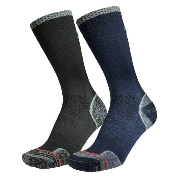 1000 Mile men's walking socks single layer twin pack, UK version
