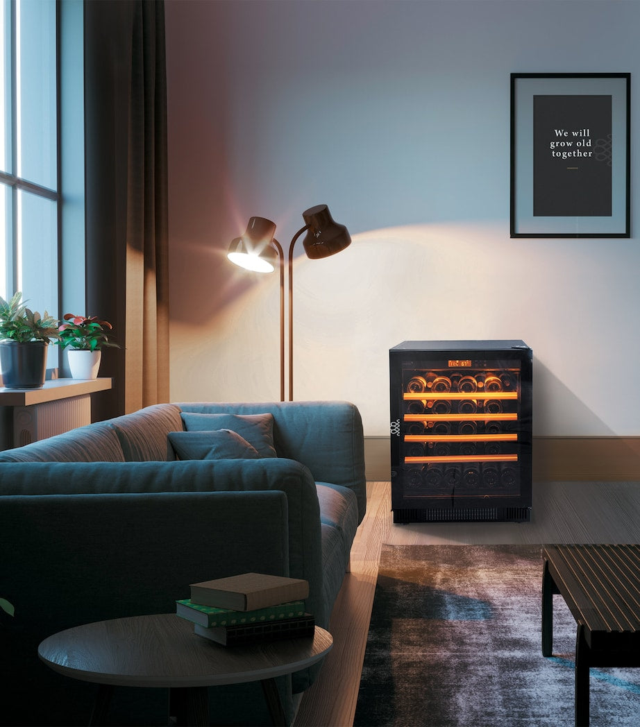 Armoire à vin multi-températures petite EuroCave - Produit britannique