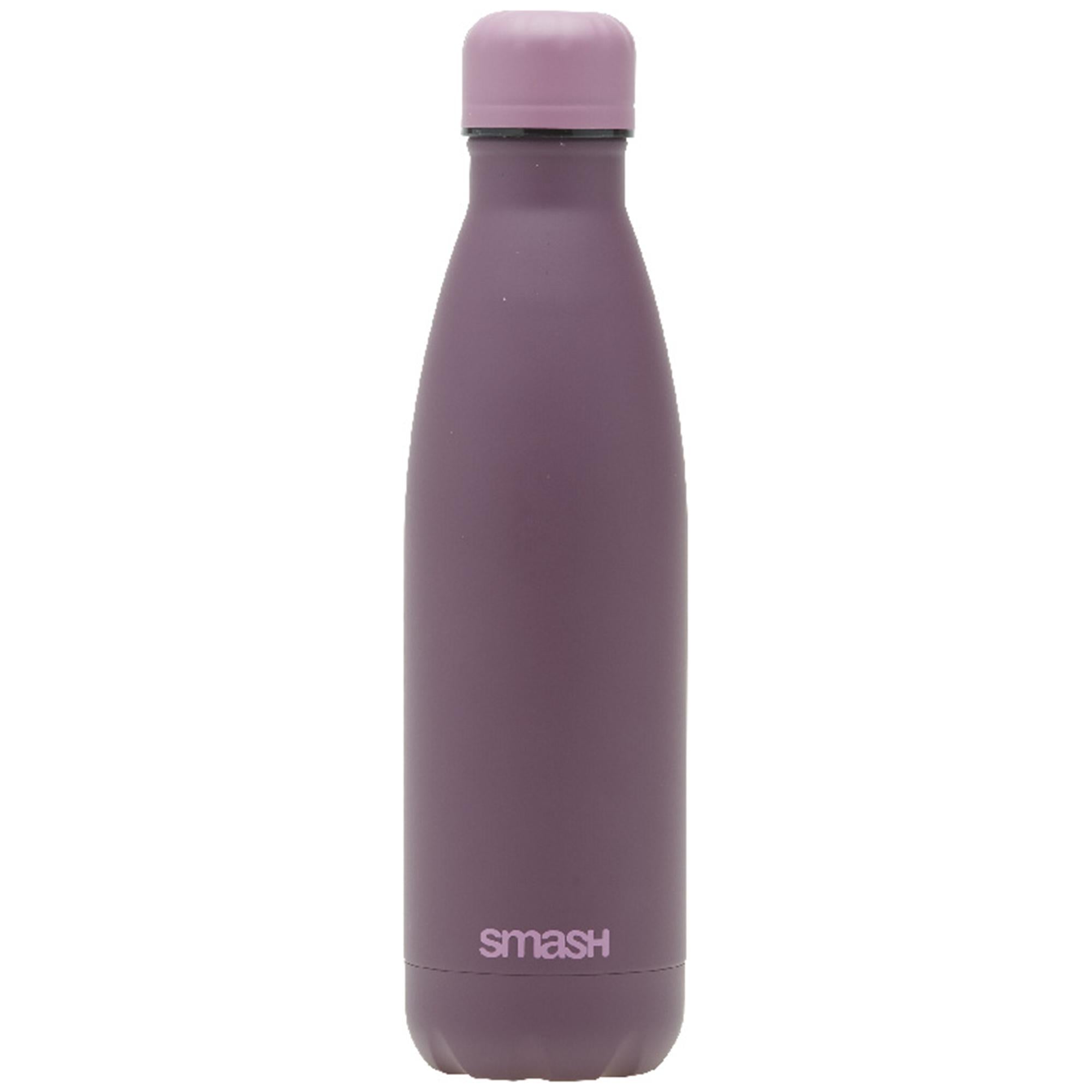 Smash Burgundy Stainless Steel Bottle GOODS Sainsburys   