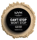 NYX Professional Makeup Can't Stop Won't Stop Setting Powder Vegetarian & Vegan Boots Light Medium  