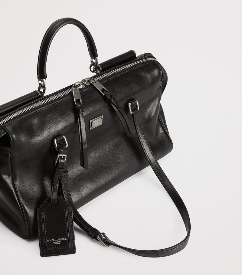 Dolce&Gabbana Vittoria shoulder bag calfskin - British product