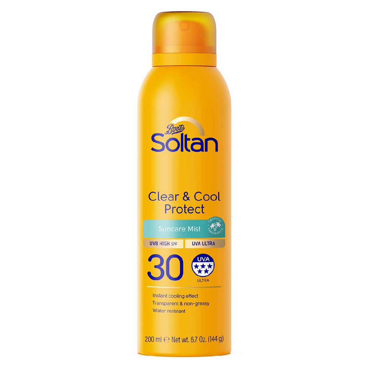 Soltan Clear & Cool Protect Suncare Mist SPF30 200ml GOODS Boots   