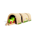 Bigjigs Rail Curved Railway Tunnel GOODS Superdrug   