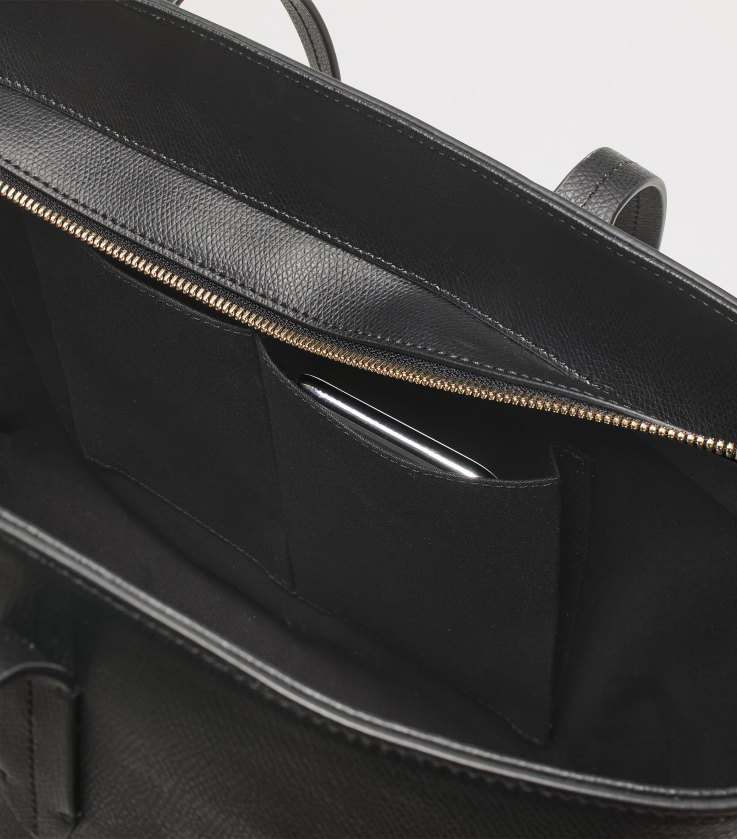 Aspinal of London Leather East West Tote Bag - British product