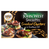 John West Specialities Smoked Oysters in Sunflower Oil GOODS ASDA   