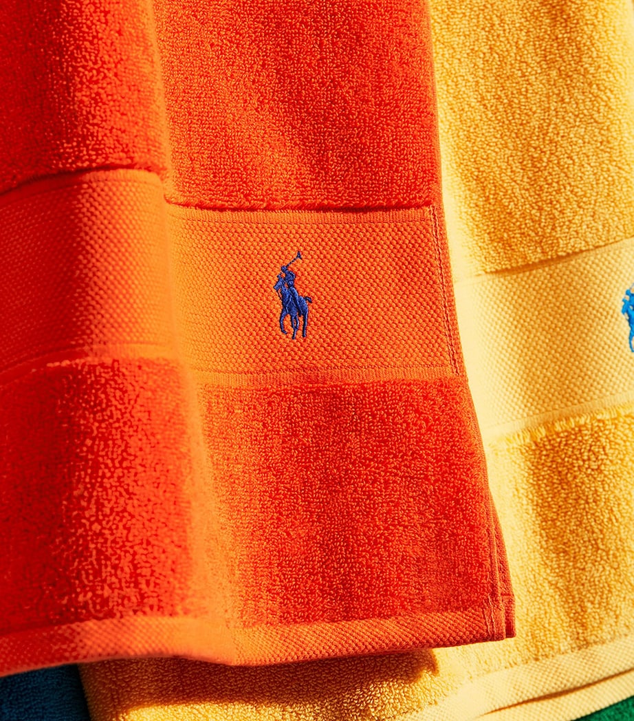 Ralph Lauren Polo Player towel 40cm x 75cm, imported from the UK