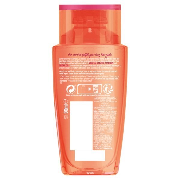 L'oreal Elvive Dream Lengths Travel Size Shampoo 90Ml GOODS Superdrug   