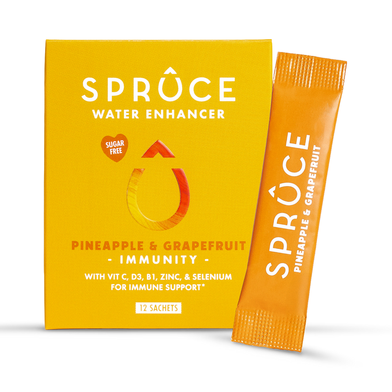 Spruce Pineapple Grapefruit Water Infusion Sachets (British brand)