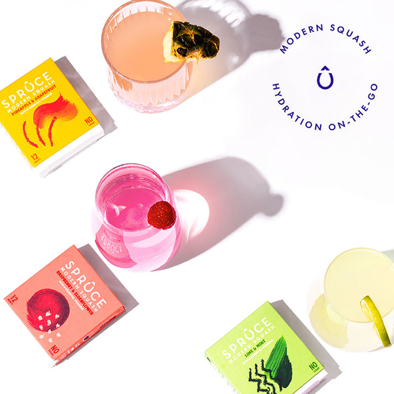 Spruce Pineapple Grapefruit Water Infusion Sachets (British brand)