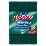 Spontex Heavy Duty Scourer Pads   3 per pack