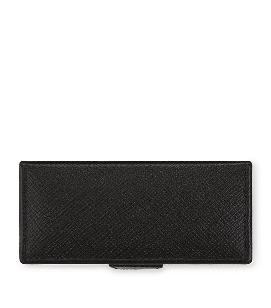 Smythson Panama cufflink box (British brand)