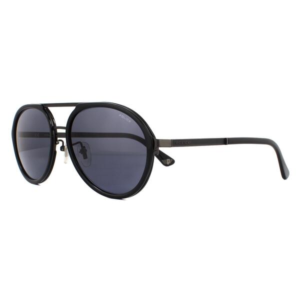Police Record 2 pilot style grey sunglasses, UK version