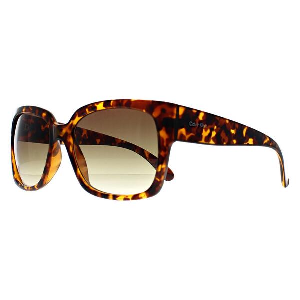 Calvin Klein solbriller for kvinner, brun gradient CK22549S, UK-versjon
